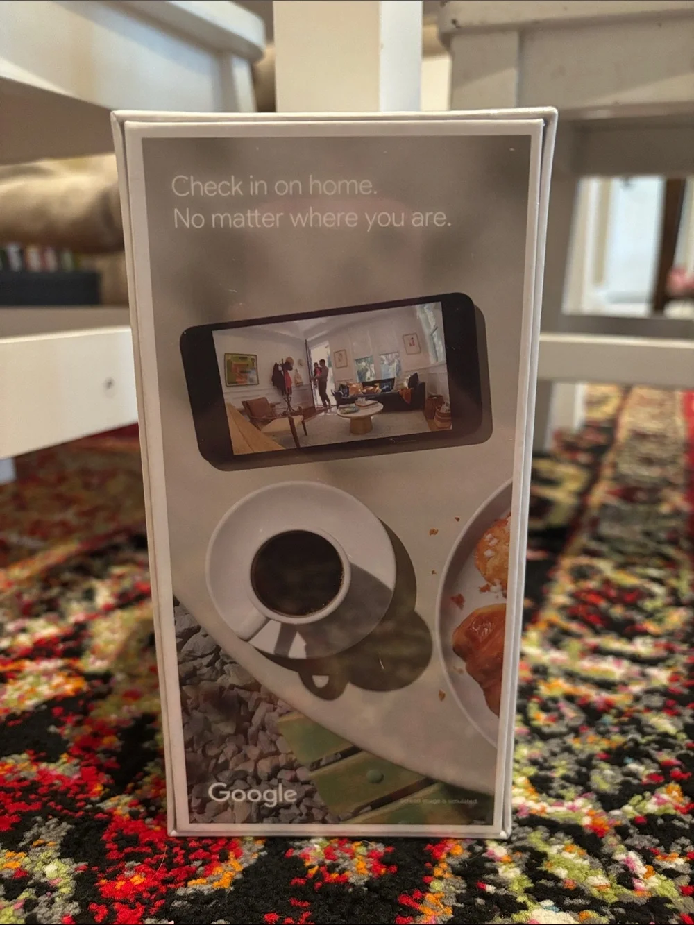 google Nest Cam Indoor Wired — White and Black